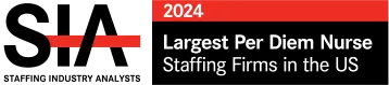 2024 Staffing Industry Analysts 8th Largest Per Diem Company