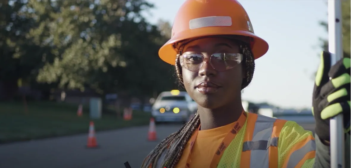 Safety video image
