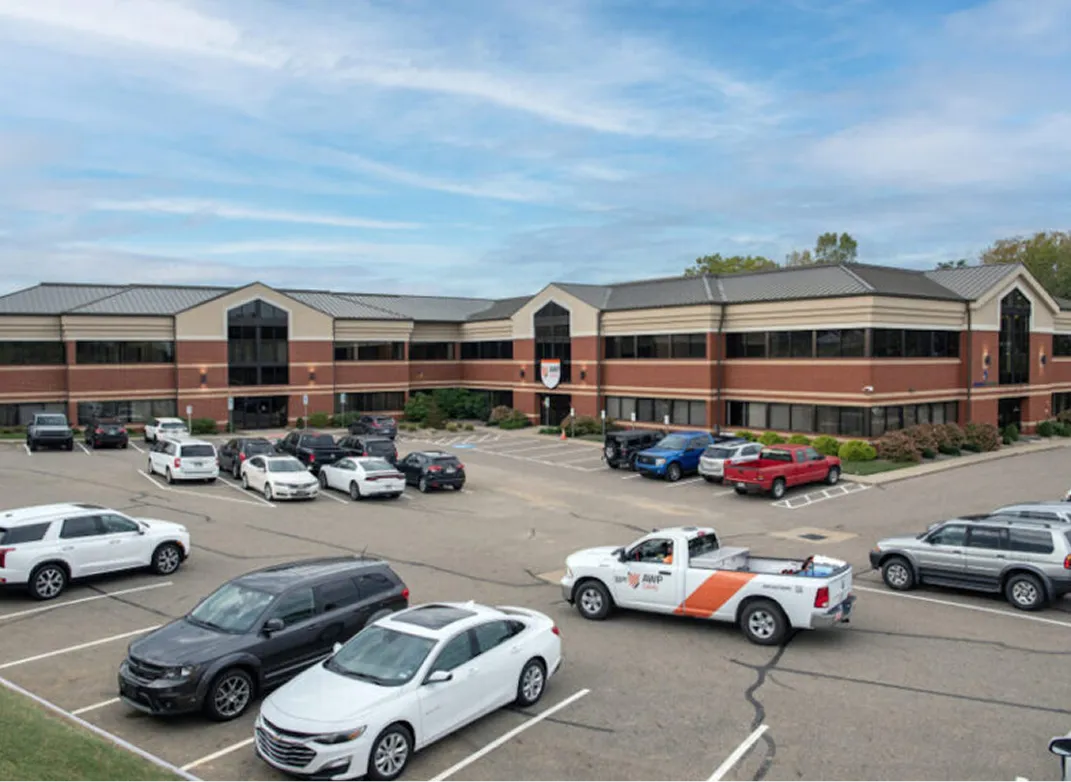 A view of AWP Safety’s corporate headquarters building.