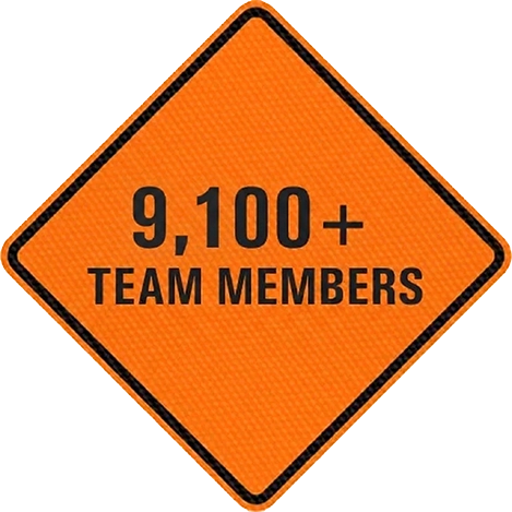 9,100+ Team Members