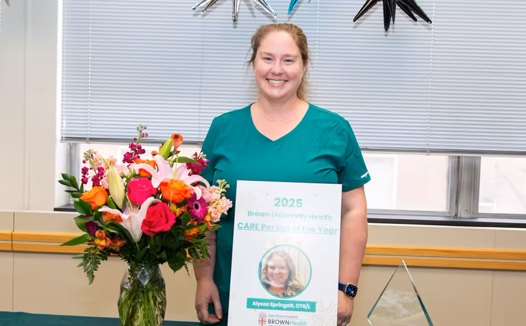 CARE Person of the Year 2025, Alyssa Springett