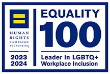 Equality 100 Award: Leader in LGBTQ+ Workplace Inclusion