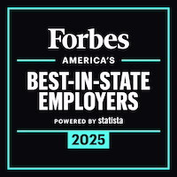 Forbes Best-in-State Employers 2025 logo