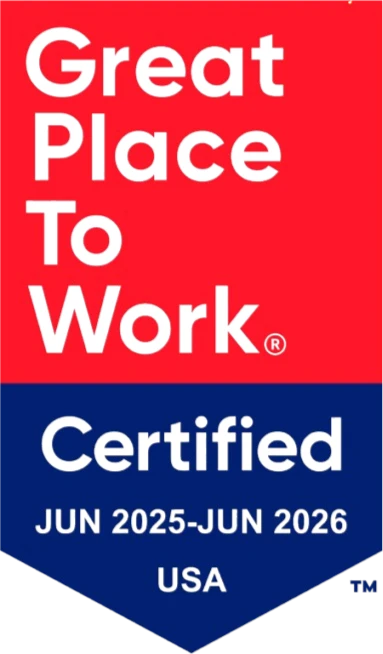 Great Place to Work Certified June 2025 - June 2026