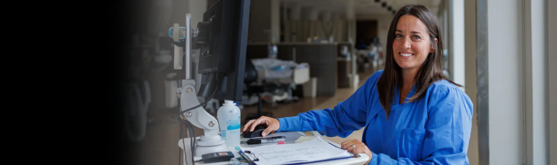 A Christ Hospital Health Network nurse smiling