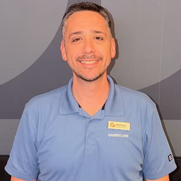 Cinemark employee, Michael V., General Manager, Gamescape