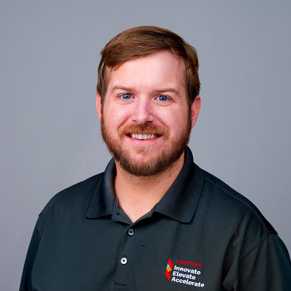 Cinemark employee, Brett K., General Manager