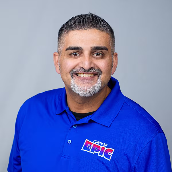 Cinemark employee, Muhammad Q., Vice President, Regional Operations