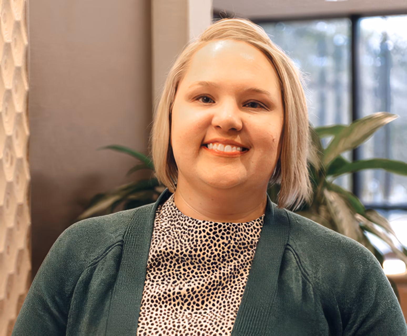 Caitlin Kelch, the new manager of the Dierbergs New Town store.
