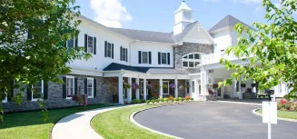 Outside view of Kingsbrook Lifecare Center.