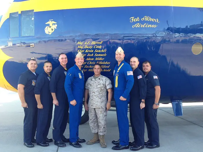 Steve Narvaez, Master Gunnery Sergeant (E-9), Marine Corps