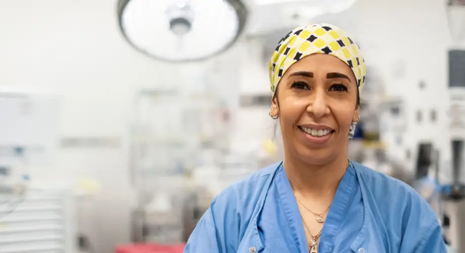 Brown University Health employee, Ana, Registered Nurse at Rhode Island Hospital.