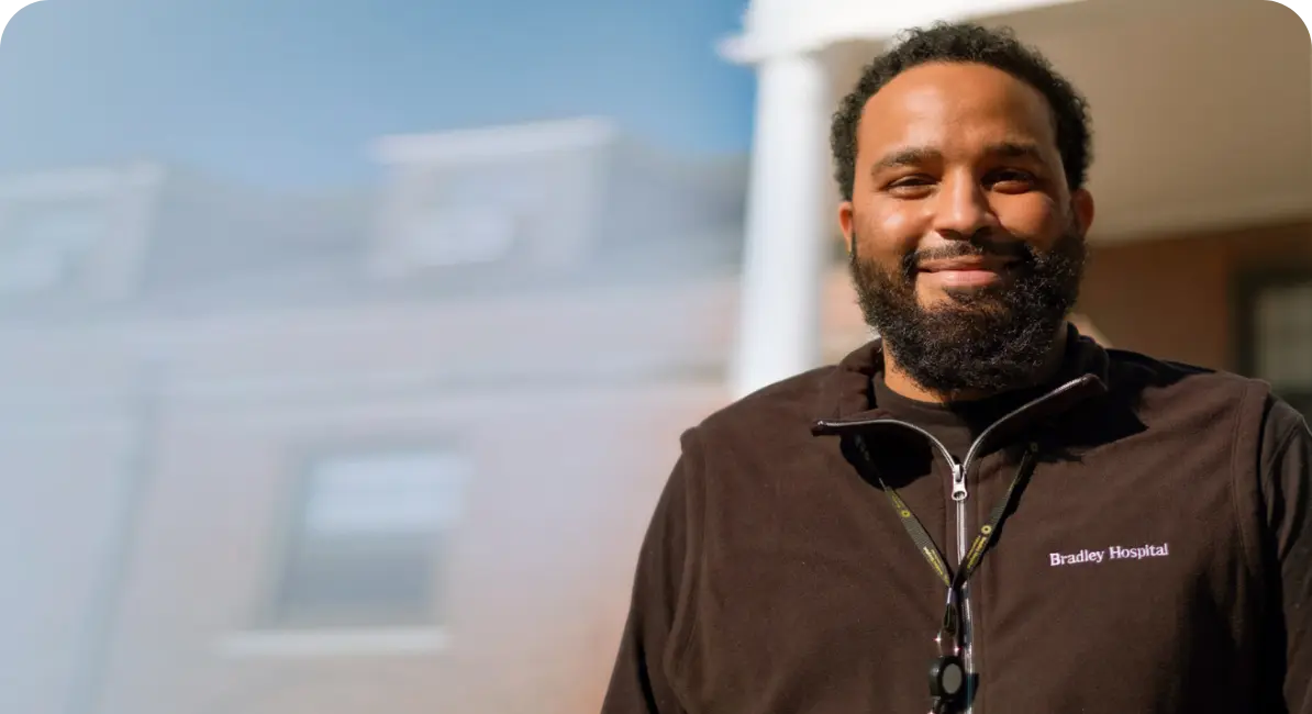 Brown University Health employee, Derrell, Behavioral Health Specialist at Bradley Hospital.