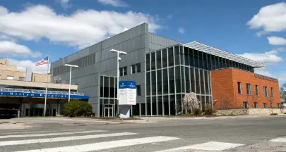 Building exterior of The Miriam Hospital