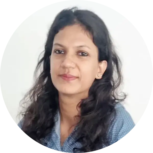 A testimonial from Shweta, Assistant Manager - Life Sciences.