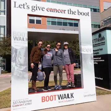 MD Anderson sponsors Boot Walk to End Cancer®