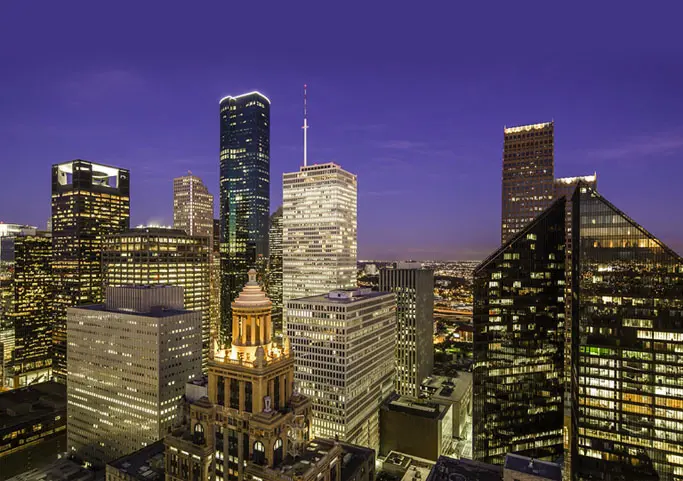 Downtown Houston skyline