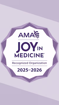 AMA - JOY IN MEDICINE Recognized Organization 2025-2026 badge