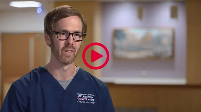 MD Anderson Allied Health employee video testimonial: Jonathan, Radiation Therapist