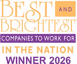 Best and Brightest Companies to Work For in the Nation Award Winner 2026