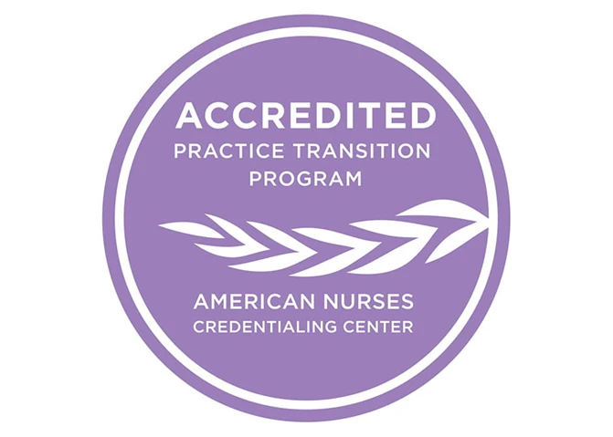 Accredited Practice Transition Program logo.