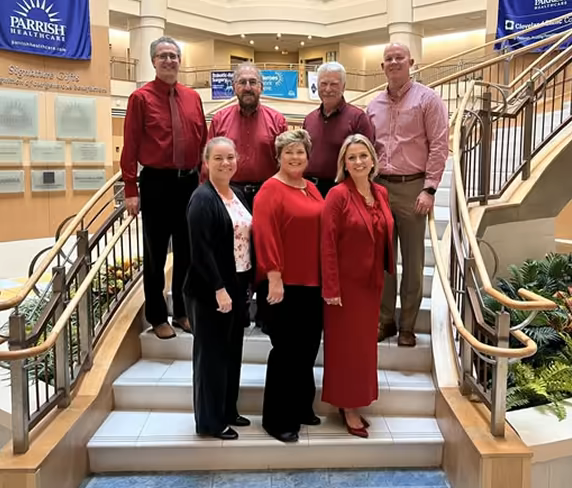 A group of Parrish Healthcare corporate Care Partners.