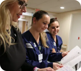 Parrish Healthcare employee smiling.