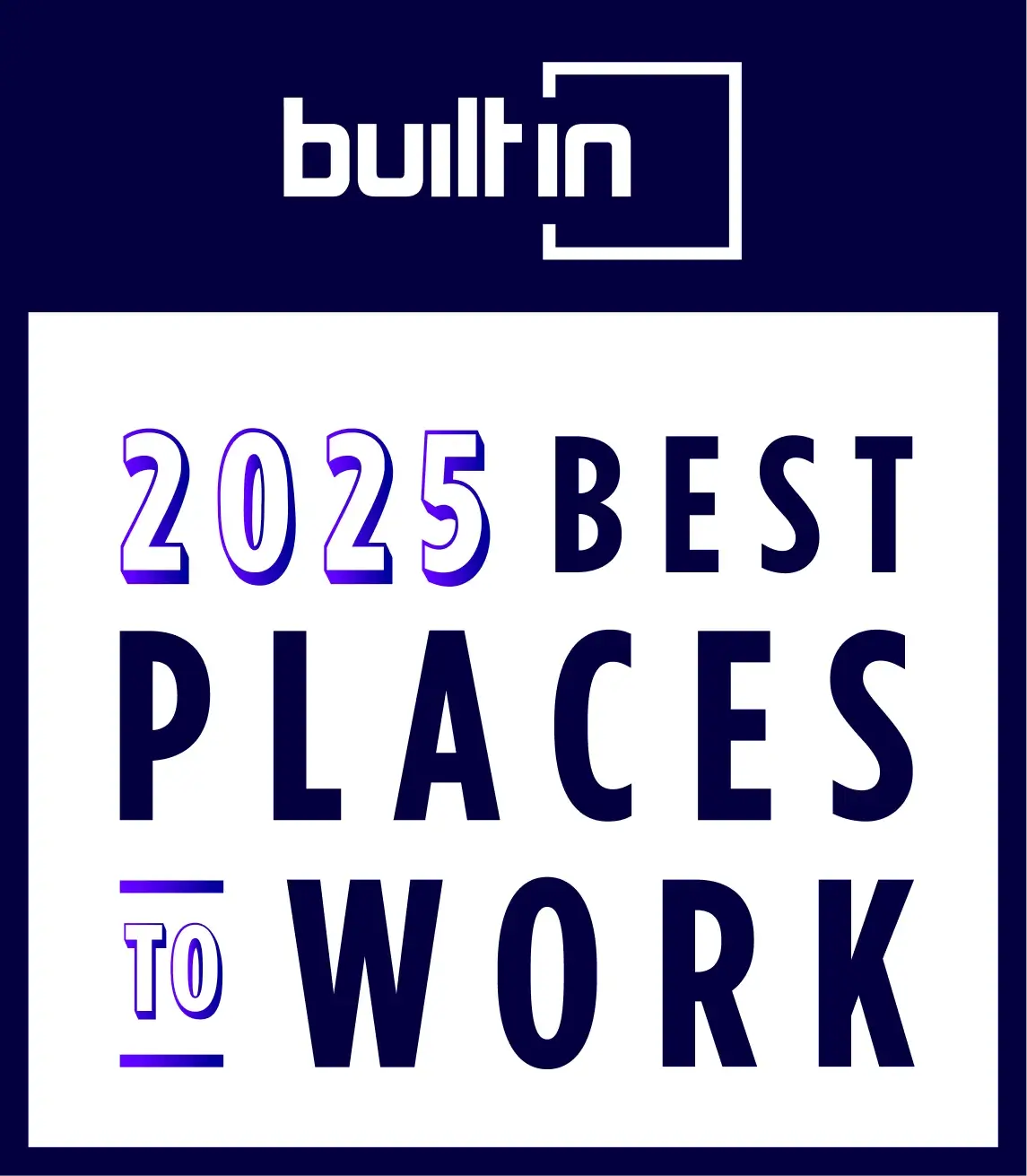 BuiltIn 2025 Best Places to Work