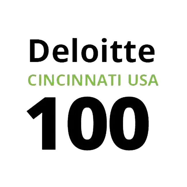 Deloitte Cincinnati USA 100 Award