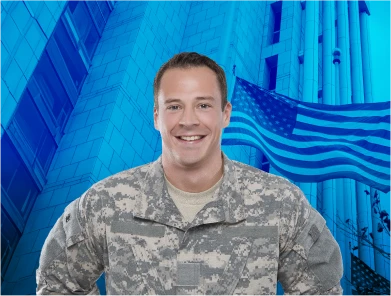 Ross Associate in military uniform