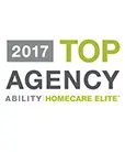 2017 HomeCare Elite® Top Agency award 