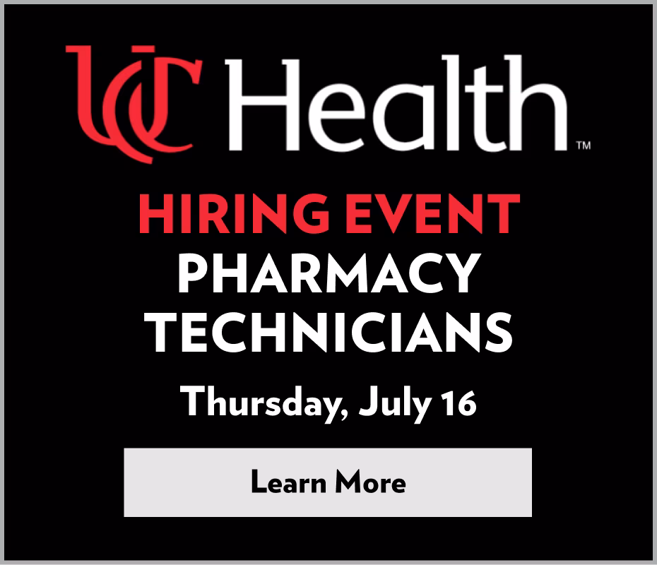 Hiring event for Pharmacy Technicians at UCHealth; Thursday, July 16