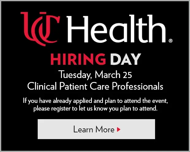 HIRING DAY Tuesday, March 25 Clinical Patient Care Professionals