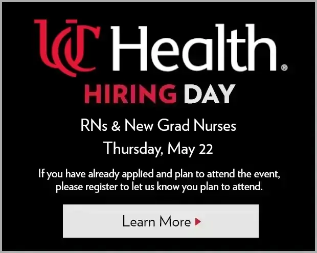HIRING DAY Thursday, May 22 RNs & New Grad Nurses