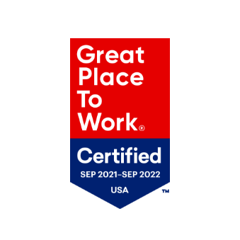 Certified Great Place to Work logo