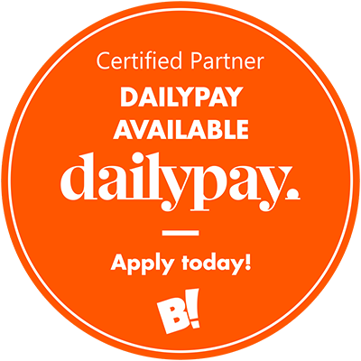 Certified Partner - Dailypay Available - Apply today!