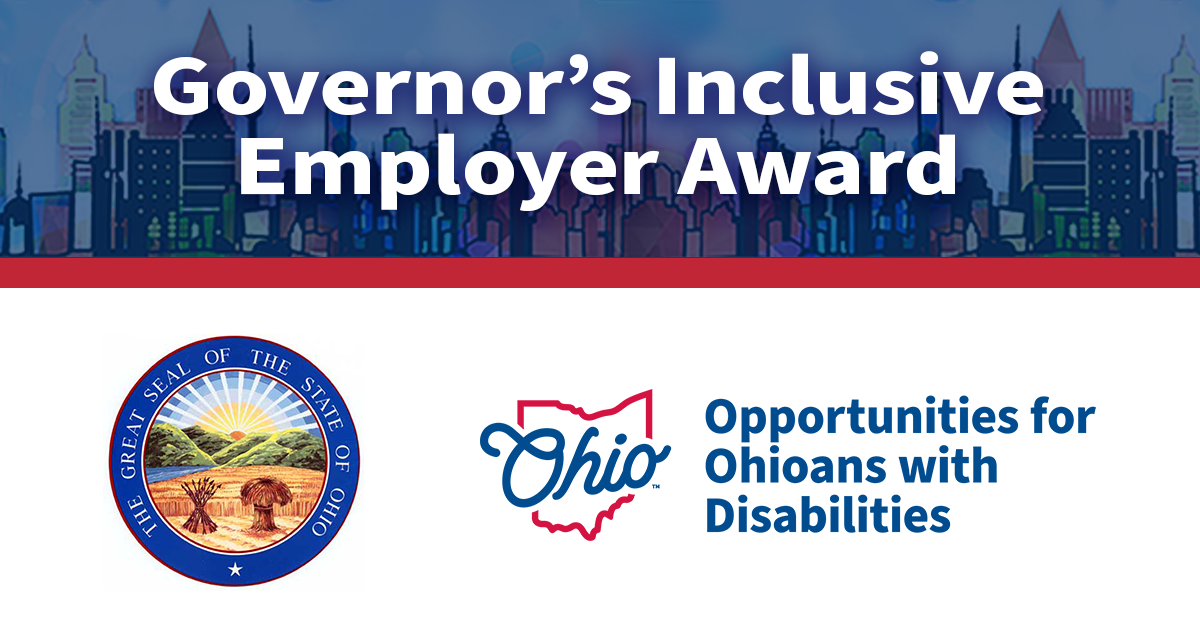 Ohio Governor's Inclusive Employer award logo