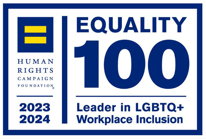Human Rights Campaign Equity 100 logo