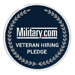 Military dot com Veteran Hiring Pledge logo