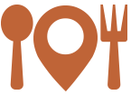 Icon of plate and silverware