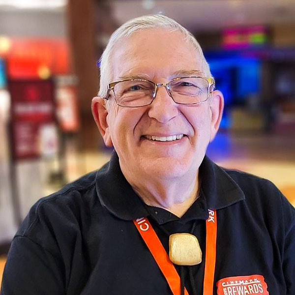 Cinemark employee, Steve N., Theatre Team Member.