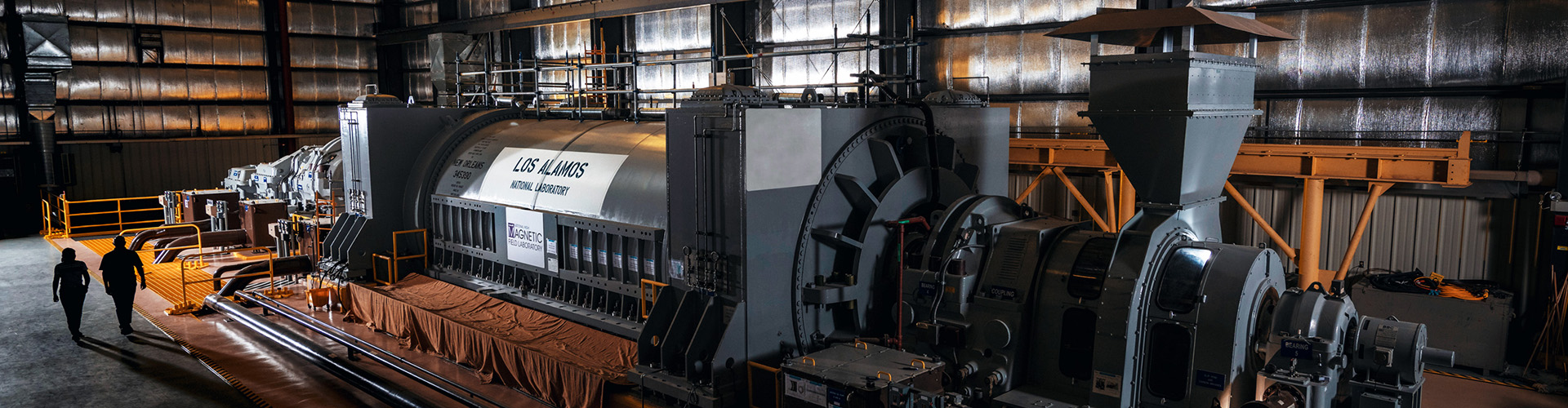 View of a LANL laboratory.