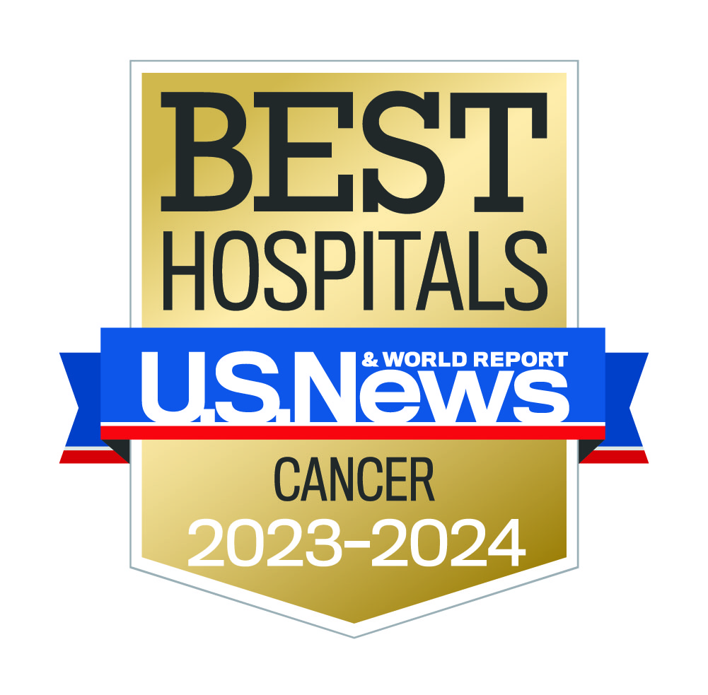 MD Anderson award -  U.S. News & World Report America's Best Hospitals 2023-2024