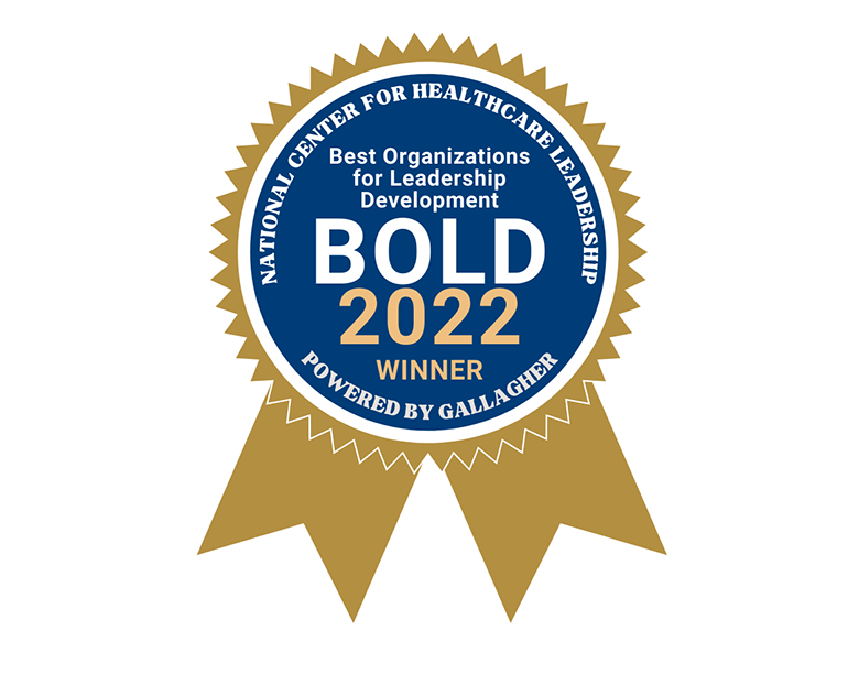 MD Anderson award - NCHL Best Organizations for Leadership Development BOLD 2020, presented by Cielo