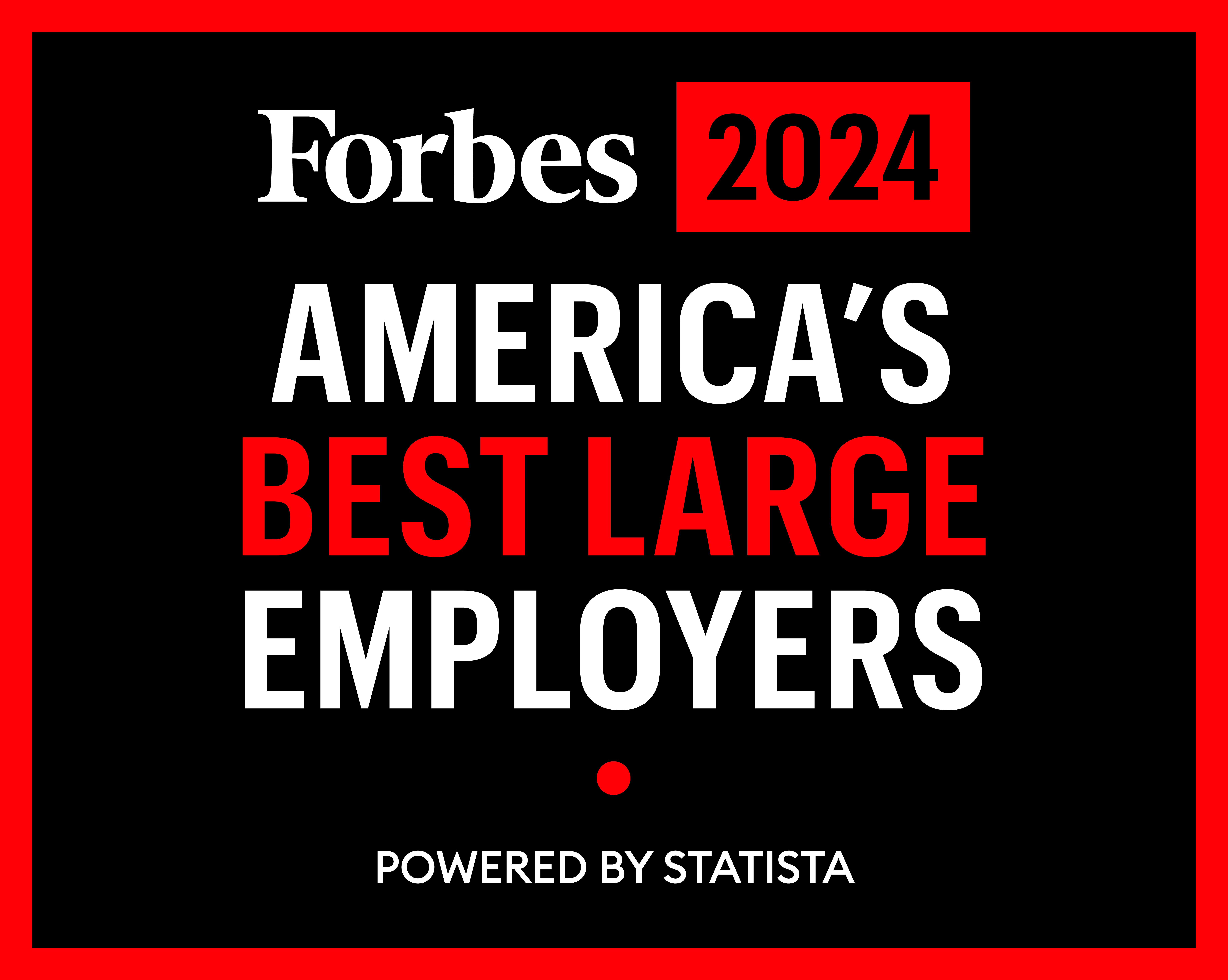 MD Anderson award - Forbes 2023 America's Best Large Employers