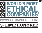 Ethisphere World's Most Ethical Companies 3-Time Honoree