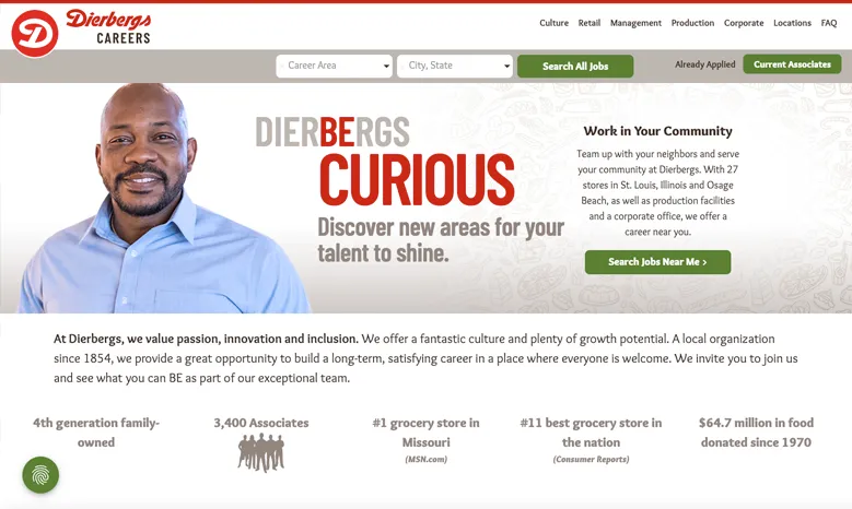 Dierbergs homepage slide