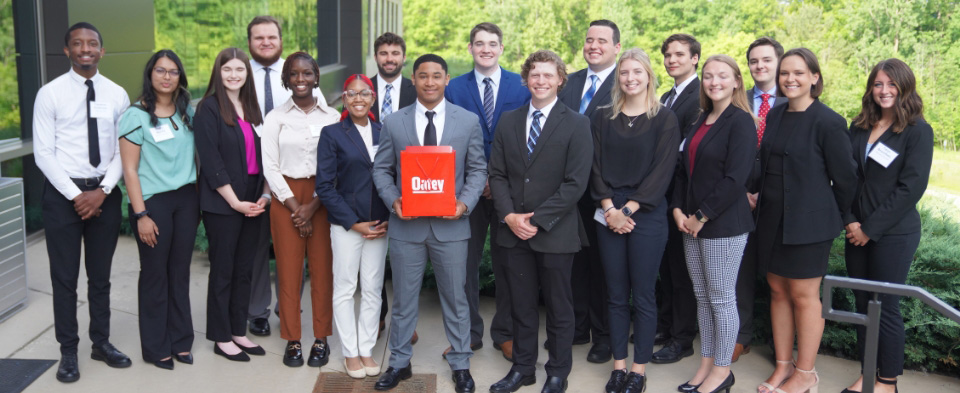 A group of Oatey interns smiling.