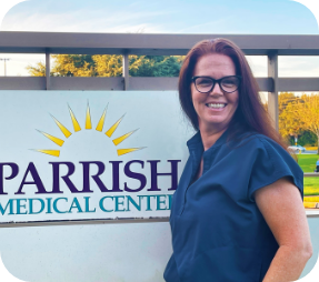 Leigh, Emergency Services Specialist, Parrish Healthcare