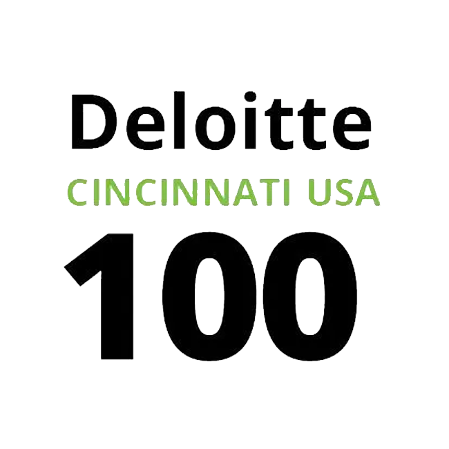  	Deloitte Cincinnati USA 100 Award